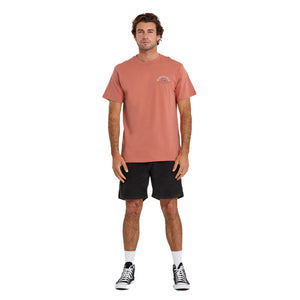 Quiksilver Bubble Arch Men's S/S T-Shirt - Desert Sand