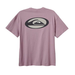 Quiksilver Saturn Tech Heavy Weight Men's S/S T-Shirt - Elderberry