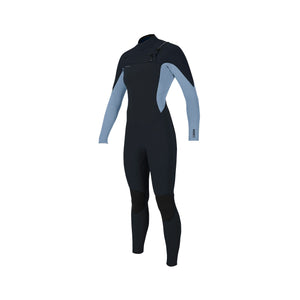 O'Neill Hyperfreak TB3 3/2+ mm Women's Chest Zip Wetsuit - Carbon/Fade Denim