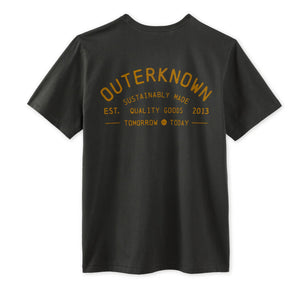 Outerknown Industrial Men's S/S T-Shirt - Faded Black