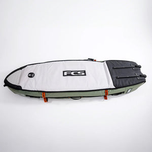 FCS Travel 3 Wheelie Shortboard/Fish Surfboard Bag - Alpine