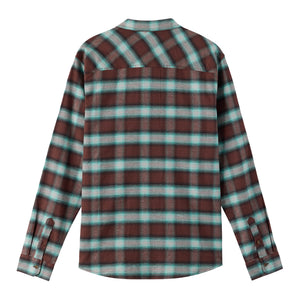 O'Neill Coastline Flannel Men's L/S Flannel - Chocolate