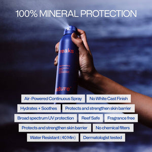 Freaks Of Nature Solar Shield SPF30 6oz Mineral Spray Sunscreen