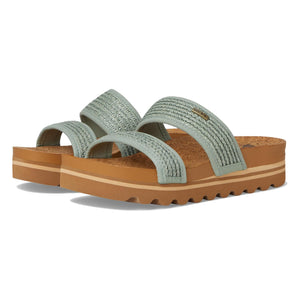 Reef Cushion Vista Hi Women's Sandals - Frosty Raffia