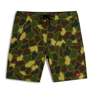Florence Marine X Cordura® Airtex 18.5" Men's Boardshorts - Tropic Green Camo