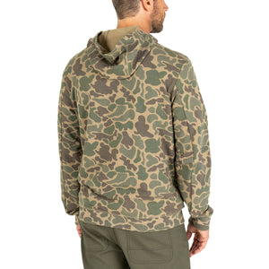 Marsh Wear Fireside Men's L/S Hoodie - Green Mallard Camo