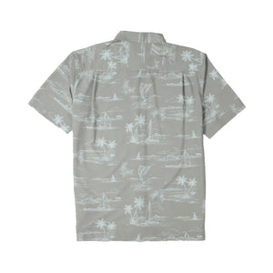 Quiksilver Performance Pack Men's S/S Dress Shirt - Frost Grey