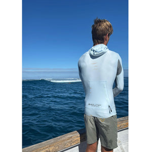 Solite Convertible Neo Front Men's Rash Guard - Grey