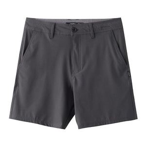 O'Neill Reserve Solid Hybrid 17" Men's Walkshorts - Graphite