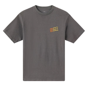 O'Neill Circle Freak Boxy Men's S/S T-Shirt - Grey Mineral