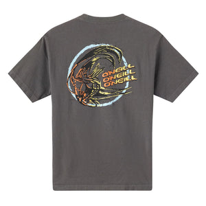 O'Neill Circle Freak Boxy Men's S/S T-Shirt - Grey Mineral