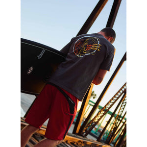 O'Neill Circle Freak Boxy Men's S/S T-Shirt - Grey Mineral