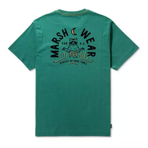 Marsh Wear Campout Men's S/S T-Shirt - Antique Green