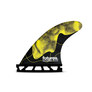 Futures Jack Robinson Signature Tri Surfboard Fins - Grom/Yellow