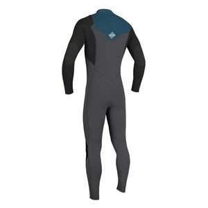 O'Neill Hyperfreak TB3 3/2mm Youth Chest Zip Wetsuit - Gunmetal