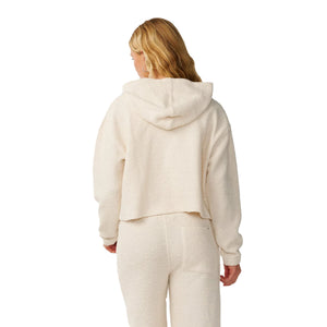 Rip Curl Cala Nights Textured Women's Hoodie - Natural