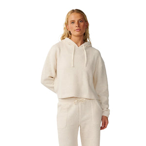 Rip Curl Cala Nights Textured Women's Hoodie - Natural