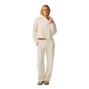 Rip Curl Cala Nights Textured Women's Hoodie - Natural