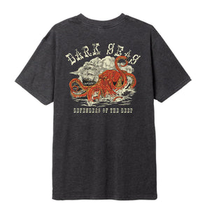 Dark Seas Perilous Mineral Men's S/S T-Shirt - Heather Charcoal
