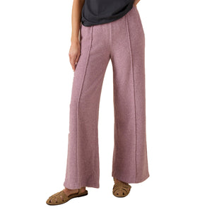 Outerknown Hightide Wide Leg Women's Pants - Heather Nirvana