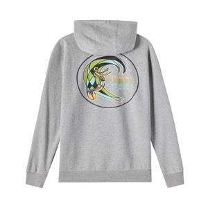 O'Neill Fifty Two Zip Fleece Men's L/S Hoodie - Heather Grey