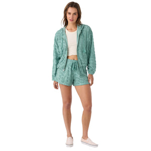 O'Neill Devon Zip-Up Women's Hoodie - Oil Blue