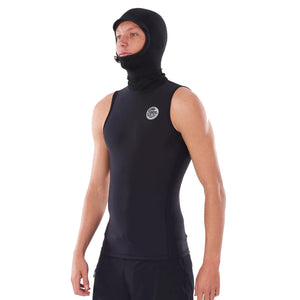 Rip Curl Flashbomb 0.5mm Hooded Men's Vest - Black