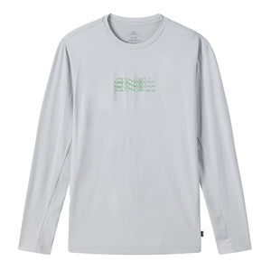 O'Neill Triple Stretch UPF50+ Loose-Fit Men's L/S Rashguard - High-Rise