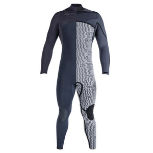 Xcel Infiniti 3/2mm Chest-Zip Men's L/S Fullsuit Wetsuit - Black