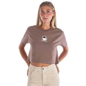 Jetty Coffee Break Women's S/S T-Shirt - Brown