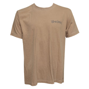 Surf Station x Ryan Leonardy Stoked Men's S/S T-Shirt - Khaki