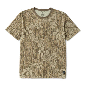 Roark Mathis Active Tie Dye Pocket Men's S/S T-Shirt - Khaki