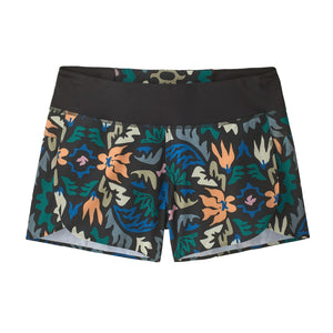 Patagonia Stretch Hydropeak 3.5" Women's Boardshorts - Kaleido: Black