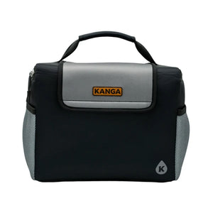 Kanga Coolers Midnight BrewBox™ 12-Pack Cooler - Black/Grey
