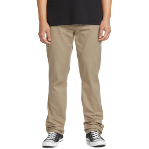 Volcom Frickin Modern Stretch 32" Men's Pants - Khaki