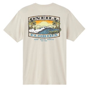 O'Neill Costal Standard Men's S/S T-Shirt - Light Khaki