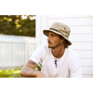 Conner Handmade Hats Yellowstone Cotton Outdoor Hiking Men's Hat - Khaki