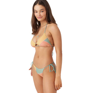 O'Neill Mirage Colorblock Maracas Tie Side Women's Bikini Bottoms - Mutli