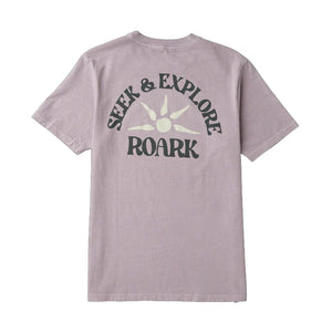 Roark Seek & Explore Premium Men's S/S T-Shirt - Dusty Lilac
