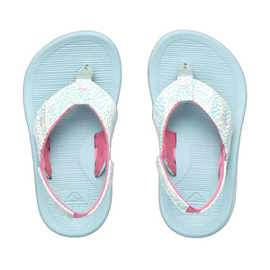 Reef Little Santa Ana Youth Girl's Sandals - Blue Haze