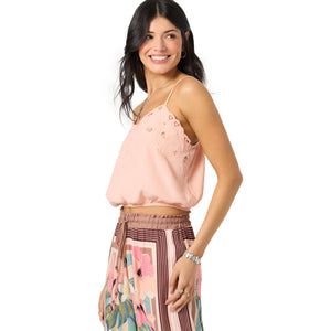 O'Neill Lisbon Women's Top - Coral Pink