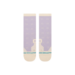 Stance Latta Mid Women's Crew Socks - Lilac