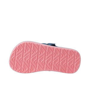 Reef Little Ahi Youth Girl's Strap Sandals - Indigo Tropical