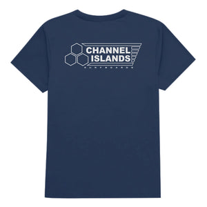 Channel Islands Solid Flag Men's S/S T-Shirt - Lead