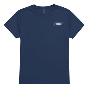 Channel Islands Solid Flag Men's S/S T-Shirt - Lead