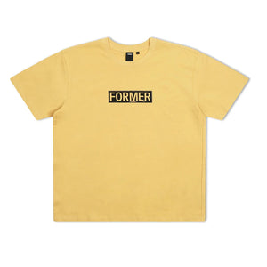 Former Legacy Plate Men's S/S T-Shirt - Yellow