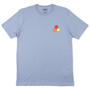 Channel Islands Classic Hex Men's S/S T-Shirt - Light Grey