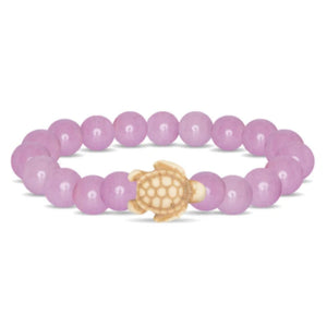 Fahlo Glow In The Dark Sea Turtle Tracking Bracelet - Lilac Glow