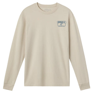 O'Neill Clean Standard Fit Men's L/S Shirt - Light Khaki