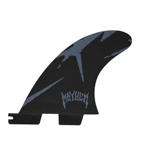 FCS II Mayhem Pivot Quad Rear Surfboard Fins - Large/Marine